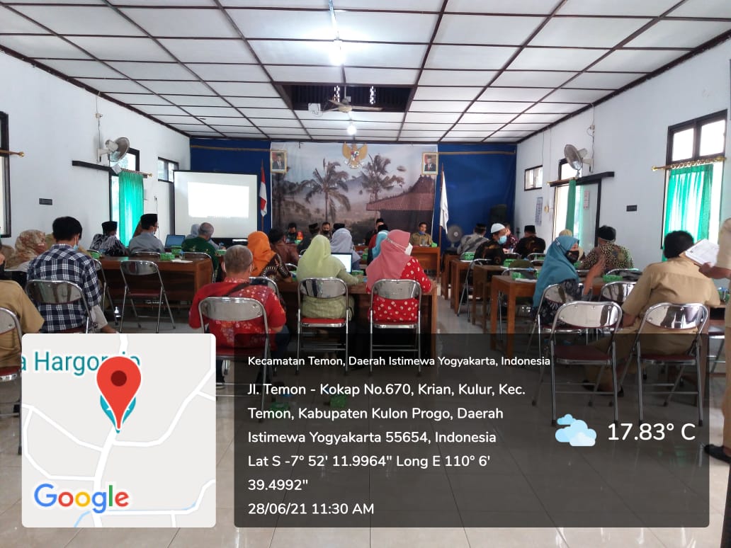 Musyawarah Kalurahan Penyusunan RKP Kalurahan Tahun 2022